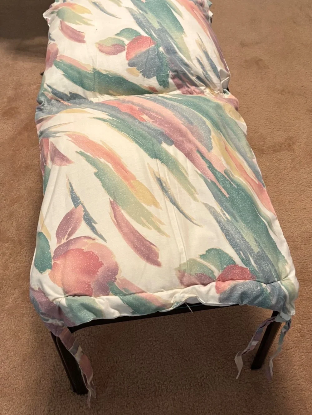 Vintage Croscill Sedona Print Pillow Shams